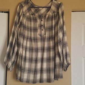 Cute long sleeve casual blouse